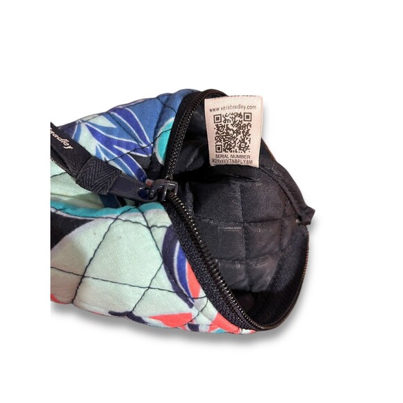 Vera Bradley Lotus Flower Swirl 6”X 5” Lined Coin Purse Retired Pattern - Picture 6 of 8